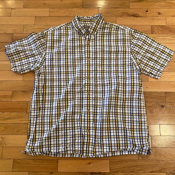 Duluth Trading Co Mens Size L Short Sleeve Button Up Casual Work Shirt Lot of 5 - Picture 9 of 9